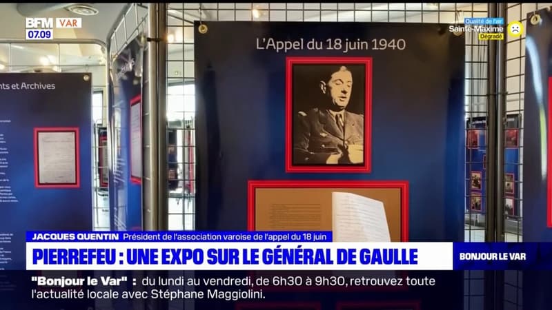 Pierrefeu-du-Var: une exposition sur le général Charles de Gaulle