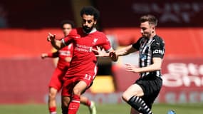 Mohamed Salah face à Newcastle