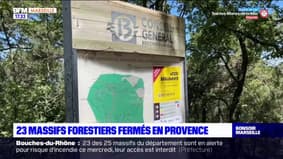 Vigilance accrue dans les massifs forestiers en Provence
