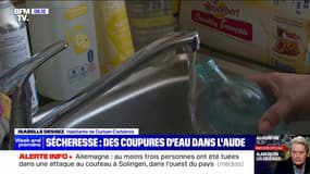 Sécheresse: des coupures d'eau sont réalisées de 14h à 6h du matin à Durban-Corbières (Aude), les habitants et professionnels s'organisent