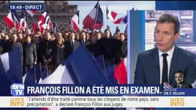 Soupçons d'emplois fictifs: François Fillon a été mis en examen (2/2)
