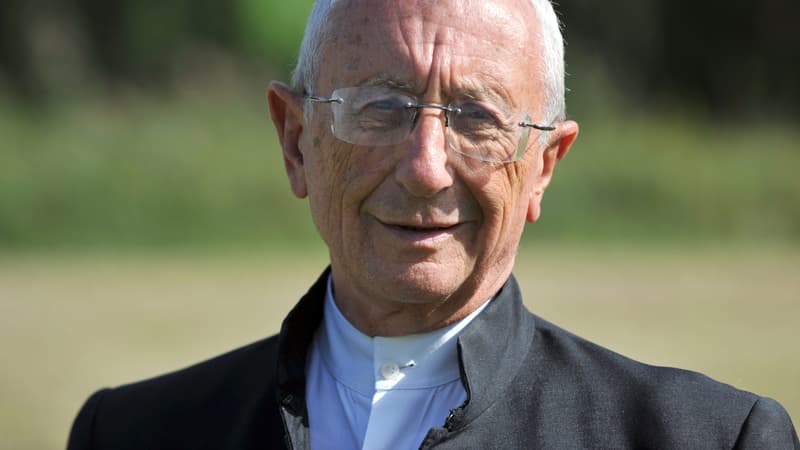 Photo de l'abbé Alain de la Morandais, prise le 28 août 2011.