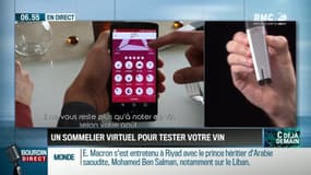 La chronique d'Anthony Morel : Un sommelier virtuel pour tester votre vin - 10/11