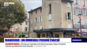 Manosque: un immeuble entièrement évacué en raison de fissures