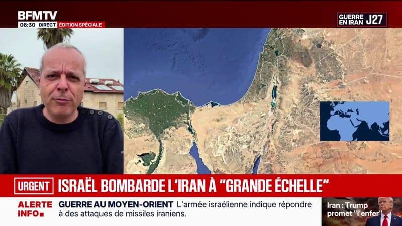 Guerre au Moyen-Orient: l'armée israélienne a affirmé avoir mené des "frappes à grande échelle" sur plusieurs zones d'Iran