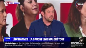 "Il n'y aura pas le logo du Parti socialiste sur l'affiche de monsieur Quatennens", affirme François Kalfon, député européen Place publique-Parti socialiste 