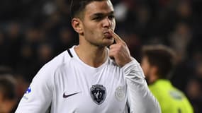 Le milieu du PSG, Hatem Ben Arfa, auteur d'un doublé contre Avranches en Coupe de France (0-4).