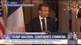 "Nous souhaitons travailler sur un nouvel accord avec l'Iran", déclare Emmanuel Macron