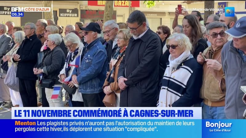 Cagnes-sur-Mer a commémoré le 11-Novembre