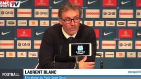 Laurent Blanc évoque la faute de Marco Verratti