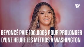 La star américaine Beyoncé débourse 100.000$ pour prolonger d'1h les métros après son concert à Washington