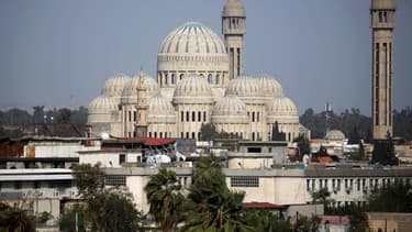 La grande mosquée de Mossoul, en Irak.