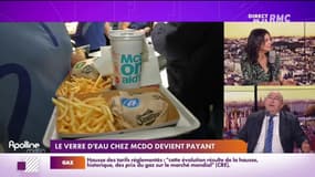 L’info éco/conso du jour d’Emmanuel Lechypre : Le verre d’eau chez McDo devient payant - 28/09