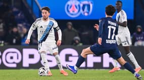 Maxime Lopez lors du match PSG-Paris FC (2-1, L1), le 4 janvier 2026