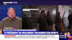 Ruslan Stefanchuk, le président du parlement ukrainien annonce que l'Ukraine "ne renoncera pas à sa souveraineté, ni à ses territoires"