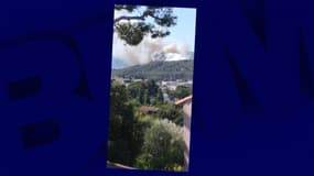 Un incendie s'est déclaré mardi 13 juillet matin à Marseille, dans le secteur d'Allauch. 