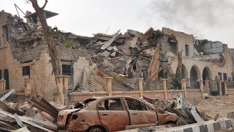 La ville de Deir Ezzor le 5 novembre 2017