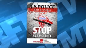 L'affiche de la CGT fait polémique.