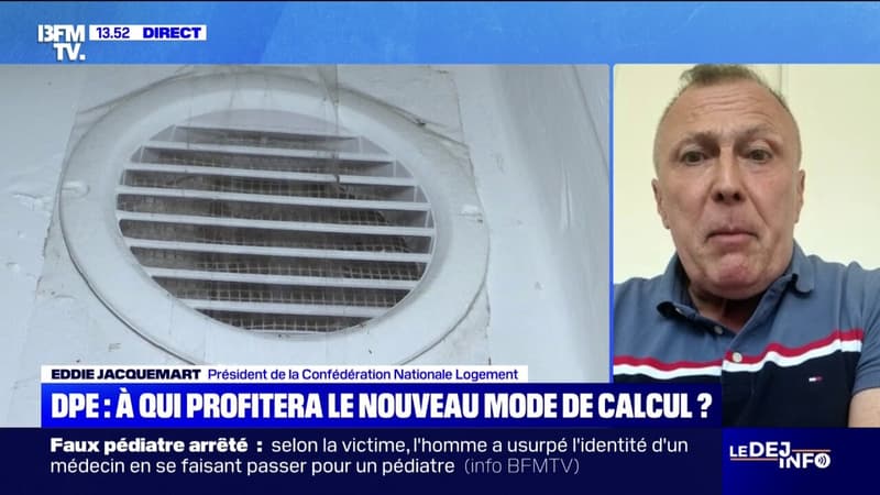 Modification de calcul du DPE: 