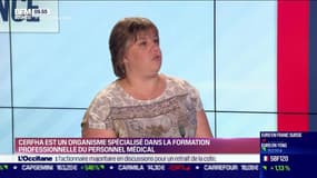 Céline Samaran (Cerfha) : Cerfha est un organisme spécialisé dans la formation professionnelle du personnel médical - 09/08