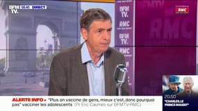 Vaccination: le professeur Éric Caumes est "persuadé qu'elle doit être rendue obligatoire dans certaines professions"