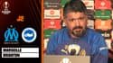 OM - Brighton : "On ne peut pas jouer 50 minutes" insiste Gattuso