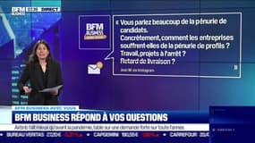 BFM Business avec vous : Comment les entreprises souffrent-elles de la pénurie de profils ? - 05/05