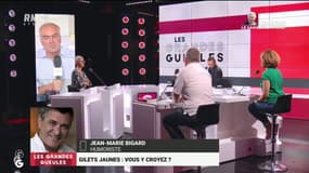 "Je ne peux pas défiler à coté d'un mec qui traite la police de Nazis": Sur RMC, Jean-Marie Bigard dénonce les propos de Jérôme Rodrigues