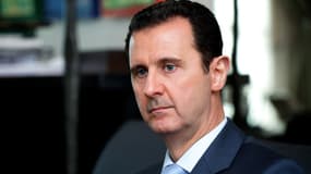 Le président syrien Bachar al-Assad le 15 janvier 2015 à Damas 