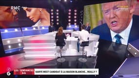 La candidature de Kanye West à la présidentielle américaine pas si loufoque pour les "Grandes Gueules"
