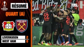 Résumé : Leverkusen 2-0 West Ham - Ligue Europa (quart de finale aller)