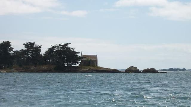 L'île de Boëdic, dans le golfe du Morbihan