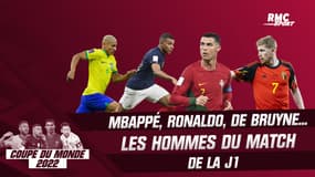 Coupe du monde 2022 : Mbappé, Ronaldo, De Bruyne... Les hommes du match de la J1