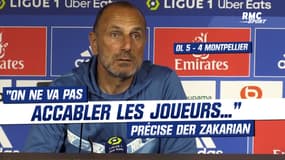 OL 5-4 Montpellier : "On ne va pas accabler les joueurs…" précise Der Zakarian