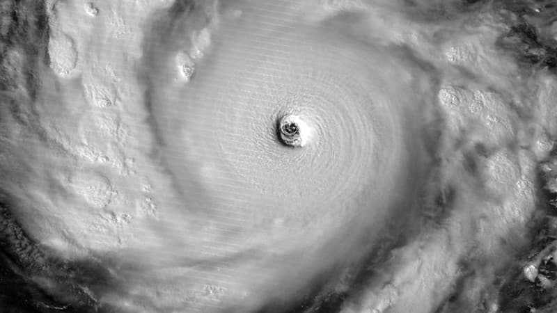 Le typhon Vong Fong vu d'un satellite de la Nasa, le 8 octobre 2014.