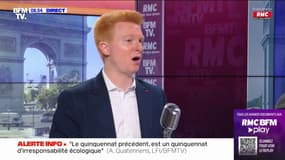 Adrien Quatennens: "Les faits ne justifient pas une mise en retrait" d'Eric Coquerel