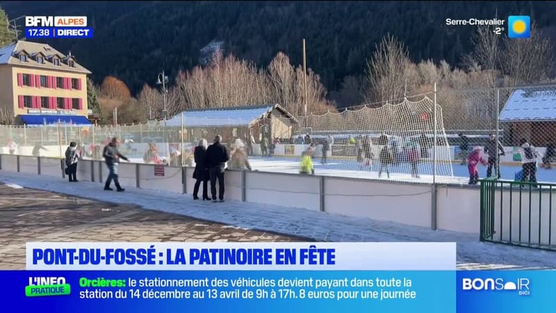 Pont-du-Fossé: la patinoire ravit les habitants et visiteurs