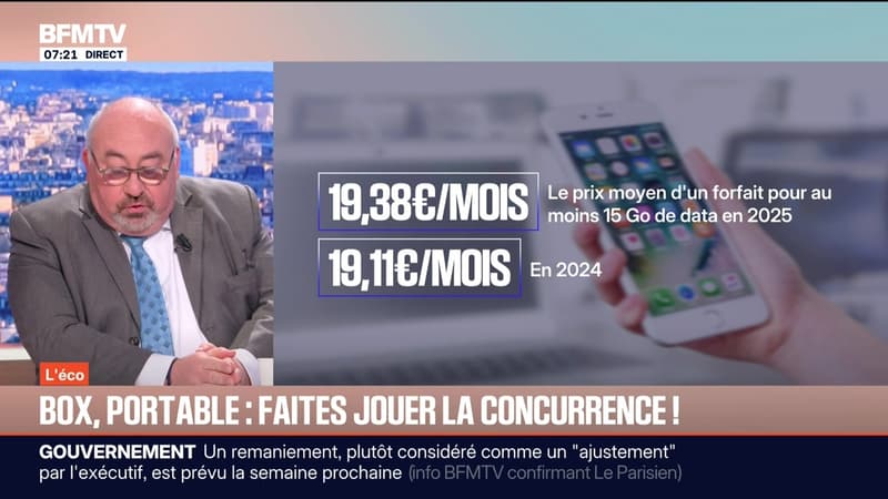 BFM éco : Box, portable, faites jouer la concurrence ! - 04/02