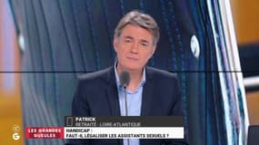 Patrick, retraité et handicapé : "J'ai déjà fait appel à des assistants sexuels !"