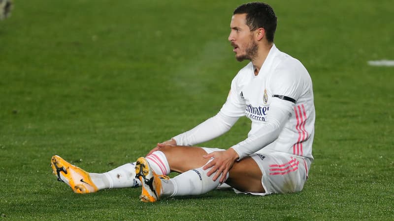 Real Madrid: encore blessé, Hazard forfait contre l’Atalanta