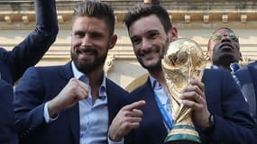 Giroud et Lloris