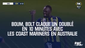 Boum, Bolt claque un doublé en 10' avec les Coast Mariners en Australie