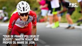 "Facile de jeter l'opprobre sur le Tour" : Martin répond au maire de Lyon mais reconnait que le cyclisme n'est pas parfait