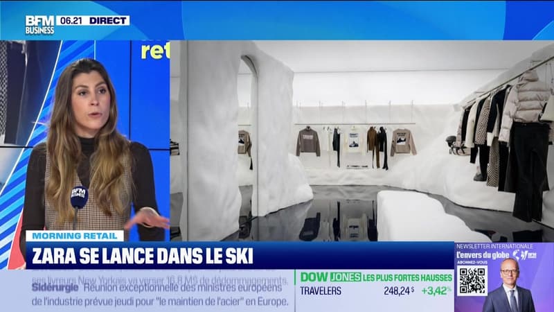 Morning Retail : Zara se lance dans le ski, par Eva Jacquot - 25/02