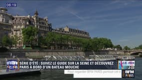 Séries d'été: "Suivez le guide" nous fait découvrir Paris à bord d'un bateau mouche