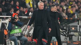 José Mourinho lors de Fenerbahçe-OL, en Ligue Europa, le 23/01/2025