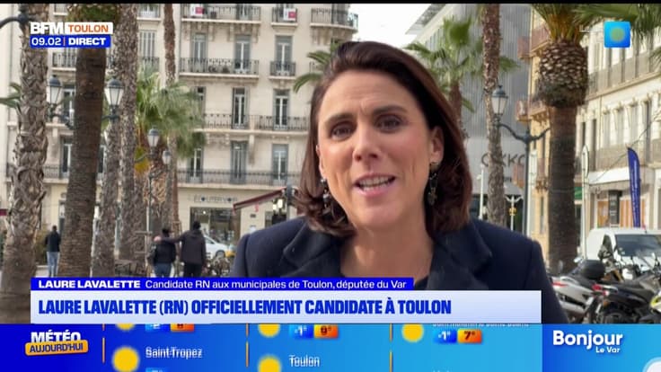 Laure Lavalette (RN) officiellement candidate à Toulon