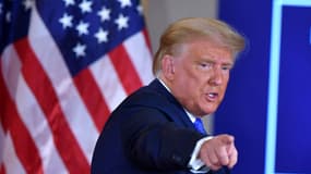Donald Trump le 4 novembre 2020 à la Maison Blanche.