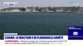 Tempête Ciaran: le réacteur 2 de la centrale de Flamanville à l'arrêt