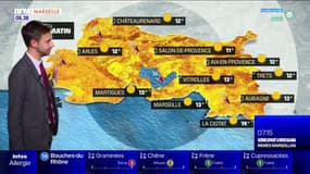 Météo Bouches-du-Rhône: du soleil et des rafales de vent attendus ce mercredi, 23°C à Marseille et 24°C à Martigues